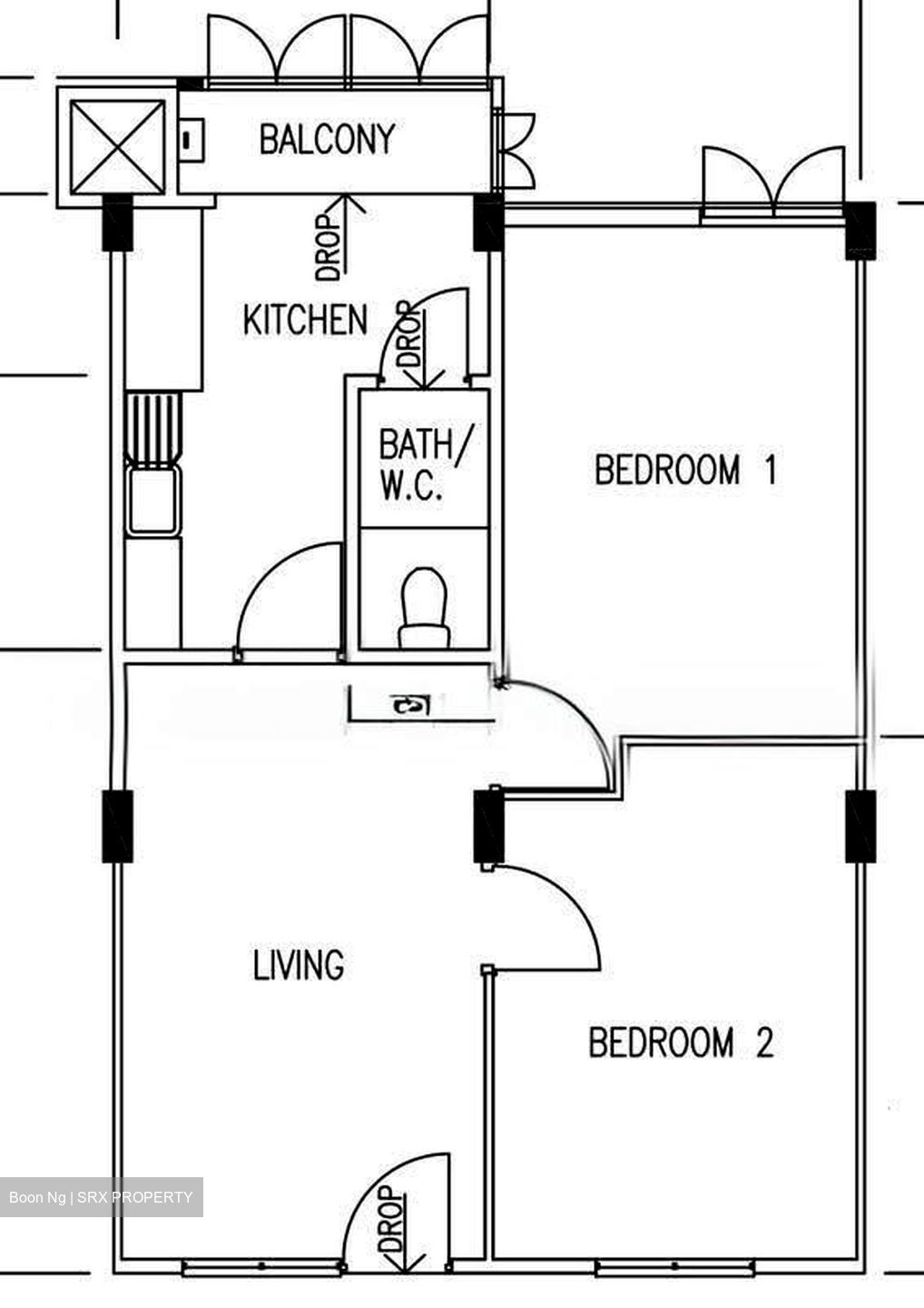 Blk 6 Bukit Ho Swee View (Bukit Merah), HDB 3 Rooms #639060371
